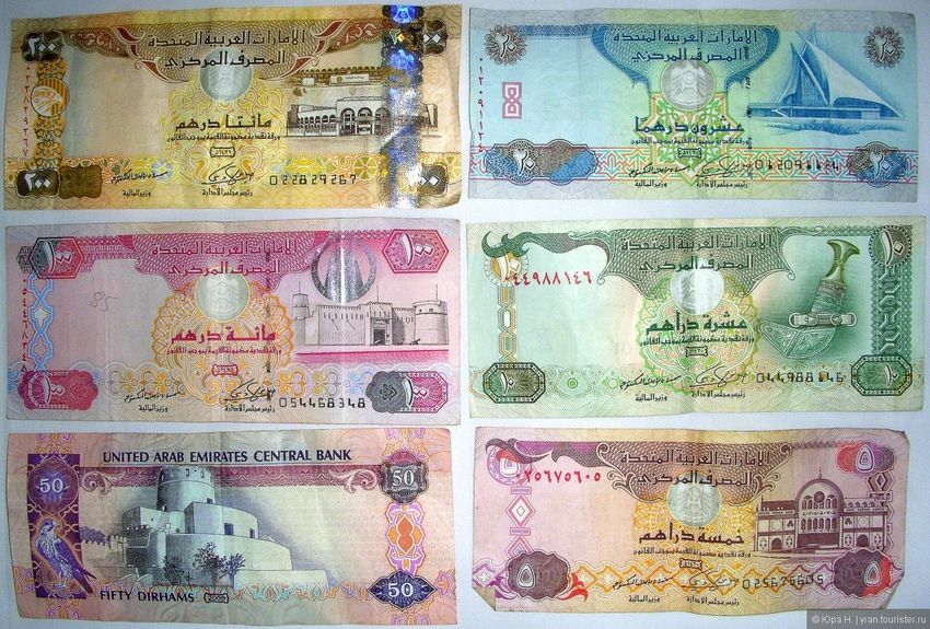Валюта Дубая